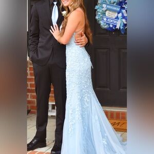 Sherri Hill Prom Dress #52338 Light Blue 00
